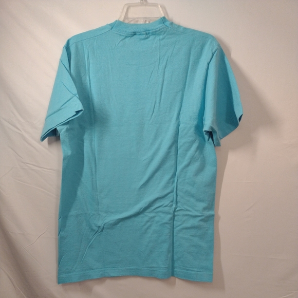 Vintage Single Stitch 1980 - Blue Short Sleeve " The Trail Of Tears" T-shirt - L - Picture 10 of 12